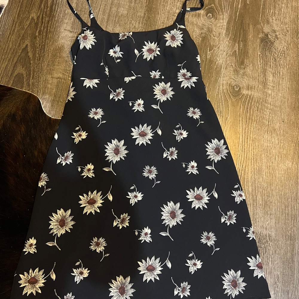 Vintage sunflower dress